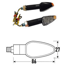 BCR Goccia turn signals