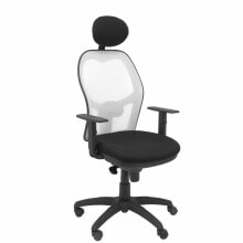 Office Chair with Headrest Jorquera P&C ALI840C Black