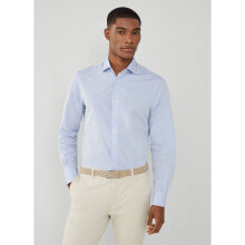 HACKETT Luxe Poplin Long Sleeve Shirt