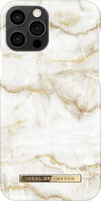 iDeal Of Sweden iDeal of Sweden Fashion - etui ochronne do iPhone 12/12 Pro (Golden Pearl Marble)