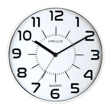 Смарт-часы uNILUX Silent Wall Clock Including Pile 285 Cm White