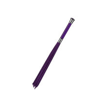 Suede Flogger With Glass Handle, 58 cm