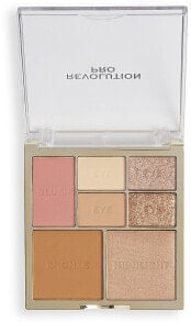 Make-up-Palette - Revolution Pro Iconic Eye & Cheek Palette Light/Medium