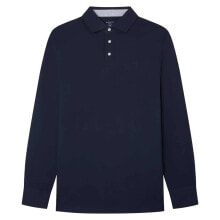 HACKETT Pima Cotton Long Sleeve Polo