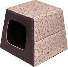 Лежаки и домики для собак Hobbydog Legowisko Piramida - Beż w kości R3