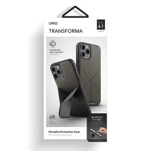 UNIQ Transforma iPhone 12 Pro 6.1 Charcoal phone case