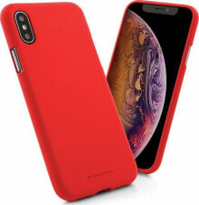 Mercury Etui Soft iPhone 13 czerwony/red