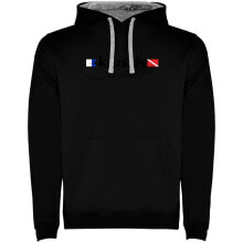 KRUSKIS Diver Flags Two-Colour Hoodie