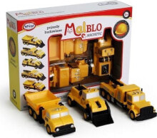 Malblo Magnetic Construction vehicles 3+ Malblo