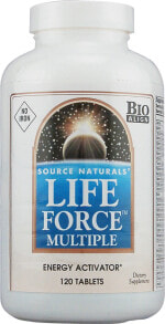 Витаминно-минеральные комплексы Source Naturals Life Force Multiple Энергетический активатор 120 таблеток