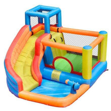 Children's inflatable complexes and trampolines