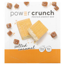 Power Crunch Protein Energy Bar, Cookies and Crème, 12 Bars, 1.4 oz (40 g) Each