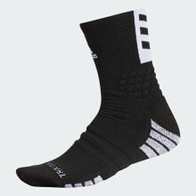 Adidas Creator 365 Athletic Crew Socks Men's Size Small Basketball Socks Black купить в аутлете