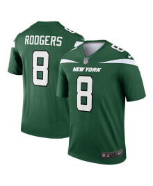 Nike men's Aaron Rodgers Gotham Green New York Jets Legend Player Jersey