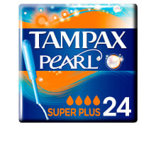 Гигиенические прокладки и тампоны Tampax Pearl Tampons Компактные тампоны с аппликатором Супер плюс 24 шт.