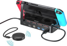 Купить аксессуары для приставок Unitek: Unitek Unitek Stacja dokująca do Nintendo Switch, PD 100W, HDMI 4K, RJ-45, czytnik kart