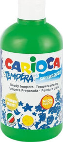 Carioca Farba tempera Carioca 500ml neon zielona, ZIELONY NEONOWY