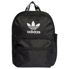 Мужские спортивные рюкзаки Мужской спортивный рюкзак черный ADIDAS ORIGINALS Small Adicolor Backpack