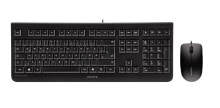 Комплекты из игровых клавиатуры и мыши CHERRY DC 2000 клавиатура USB QWERTY Американский английский Черный JD-0800EU-2