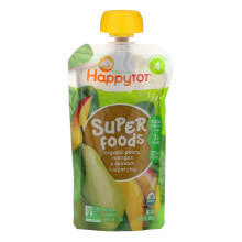 Happy Tot, Superfoods, For 2+ Years, Organic Apples, Butternut Squash, & Chia, 4.22 oz (120 g)