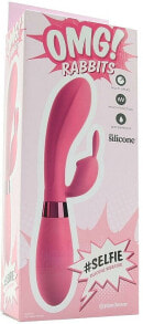 Hase-Vibrator für Frauen rosa - PipeDream OMG! Rabbits #Selfie Silicone Vibrator Pink