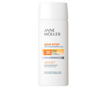 Средства для загара и защиты от солнца anne Moller Non Stop Active Sun Protection Face Cream SPF30 Водостойкий солнцезащитный крем для лица 75 мл