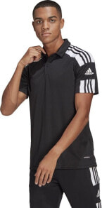 Мужские спортивные футболки и майки Adidas Koszulka adidas Polo SQUADRA 21 GK9556 GK9556 czarny S