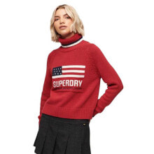 SUPERDRY Americana Knit Roll Neck Sweater