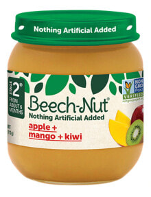 Детское пюре детское пюре Beech-Nut яблоко, манго и киви, от 6 месяцев, 10 банок