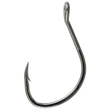 Купить грузила, крючки, джиг-головки для рыбалки OMTD: OMTD Inline Point Black Chrome barbed single eyed hook