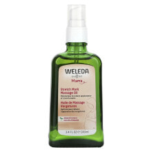 Купить товары для мам WELEDA: Mama, Stretch Mark Massage Oil, Almond Extracts, 3.4 fl oz (100 ml)