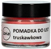 Feuchtigkeitsspendende Lippenpomade Erdbeere - La-Le Lipstick