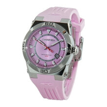 Наручные часы Женские наручные часы с розовым силиконовым ремешком Chronotech CT7937B-07 ( 37 mm)