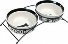 Trixie CERAMIC BOWLS ON A STAND, 2.6 l / by 25 cm