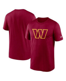 Nike men's Burgundy Washington Commanders Essential Legend T-shirt