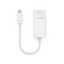 PureLink IS210 кабельный разъем/переходник USB-C Mini DisplayPort Белый