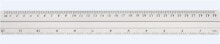 Grand 30 cm aluminum ruler