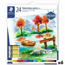 Watercolour paint set Staedtler Design Journey 6 Pieces 12 ml