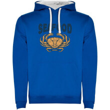 KRUSKIS Seafood Crab Two-Colour Hoodie