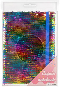 Starpak Notebook A5 with sequins