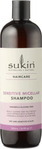 Шампуни для волос Sukin Sensitive Delikatny Szampon  Мицеллярный шампунь 500 мл