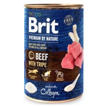 BRIT Premium by Nature Beef with Tripe wet food for dog 400g