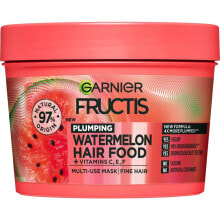 Garnier Fructis Hair Food Watermelon Plumping Mask 400 ml haarmaske für Frauen