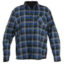 Lahti Pro Plaid Flannel Shirt Blue Size XL LPKF3XL