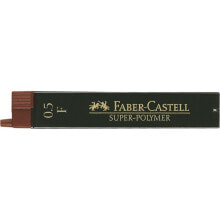 Стержни и чернила для ручек faber-Castell SUPER POLYMER запасной грифель F Черный 120510