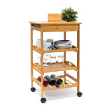 Serving tables and carts