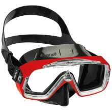 Masks and snorkels for scuba diving