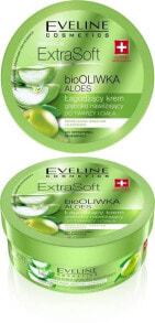 Eveline ExtraSoft BioOlive Aloe Vera Face & Body Cream  Глубоко увлажняющий крем для лица и тела с алоэ вера и оливковым маслом для лица и тела  175 мл