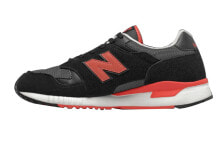 New Balance NB 570 低帮 跑步鞋 男女同款 黑橙色 D宽 / Кроссовки New Balance NB 570 D ML570BNB