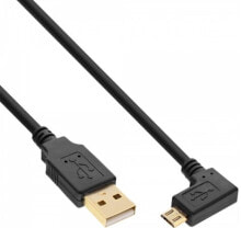 InLine 31710T USB кабель 1 m 2.0 USB A Micro-USB B Черный
